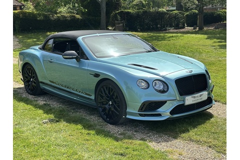 6.0 W12 GTC Supersports Convertible 2dr Petrol Auto 4WD Euro 6 (710 ps)