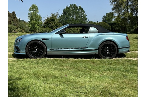 6.0 W12 GTC Supersports Convertible 2dr Petrol Auto 4WD Euro 6 (710 ps)