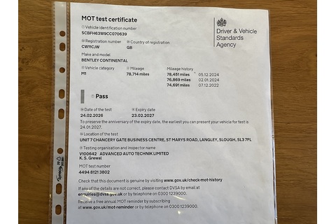 6.0 GT Coupe 2dr Petrol Automatic (384 g/km, 567 bhp)