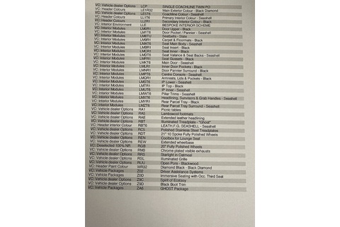 6.75 V12 Saloon 4dr Petrol Auto 4WD Euro 6 (EWB, 4 Seat) (571 ps)