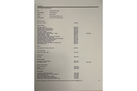 4.0 V8 Azure EWB SUV 5dr Petrol Auto 4WD Euro 6 (s/s) (550 ps)