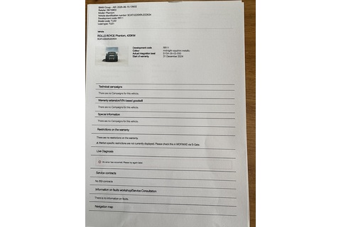 6.75 V12 Saloon 4dr Petrol Auto Euro 6 (571 ps)