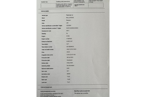 6.75 V12 Saloon 4dr Petrol Auto Euro 6 (571 ps)