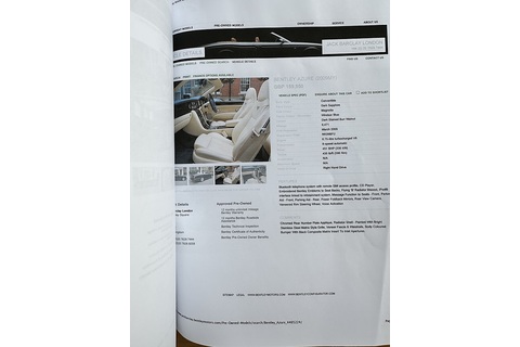 6.8 Mulliner Convertible 2dr Petrol Automatic (465 g/km, 450 bhp)