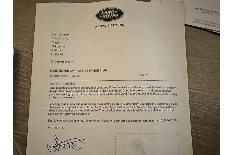 Land Rover Range Rover Sport Sdv6 Autobiography Sport - U395