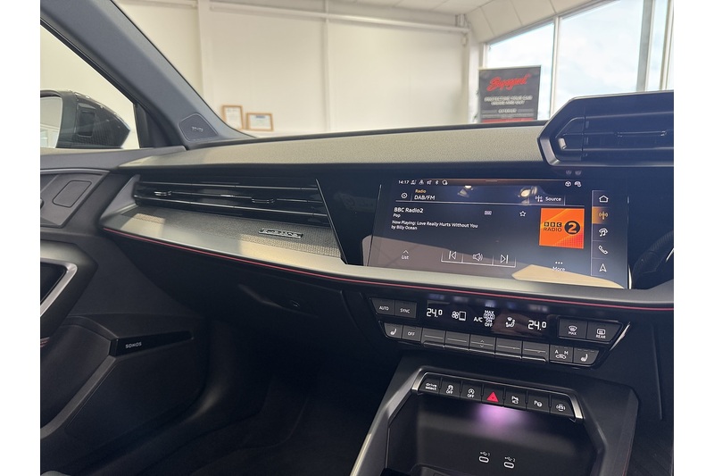 Audi CARBON BLACK S TRONIC 2.5 5dr HATCHBACK S-TRONIC PETROL