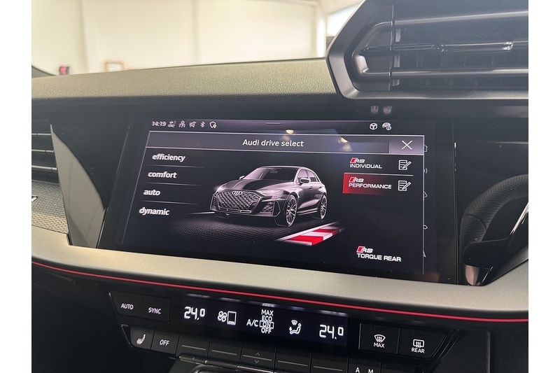 Audi CARBON BLACK S TRONIC 2.5 5dr HATCHBACK S-TRONIC PETROL