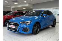 21/21 Audi A3 1.5 TFSI 35 S line Sportback Petrol S Tronic 150 ps