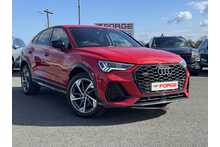 23/73 Audi Q3 2.0 TFSI 45 Black Edition Sportback Petrol S Tronic quattro 245 ps