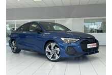 25/25 Audi A3 1.5 TFSI 35 Black Edition Saloon Petrol S Tronic 150 ps