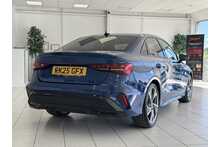 25/25 Audi A3 1.5 TFSI 35 Black Edition Saloon Petrol S Tronic 150 ps