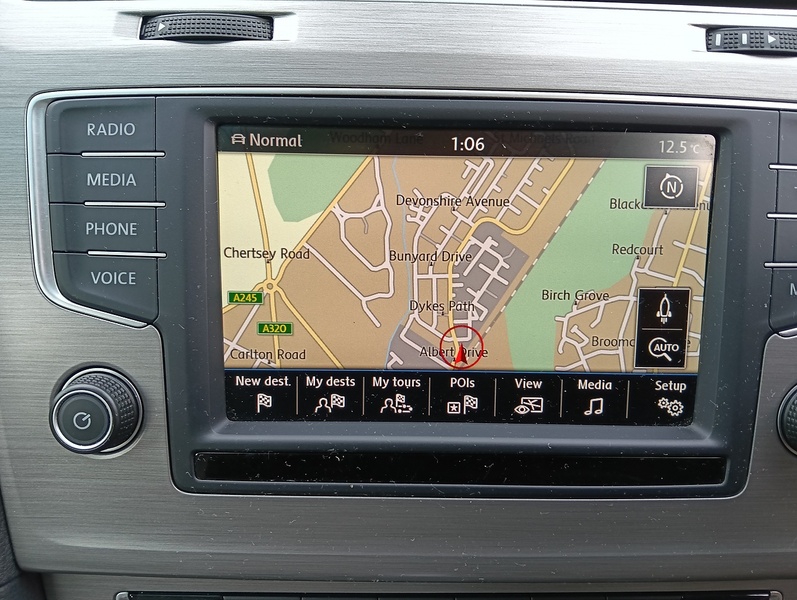 Volkswagen 1.4 TSI BlueMotion Tech +NAV=KEYLESS ENTRY+ REAR CAMERA+ Match Hatchback 5dr Petrol DSG Euro 6 (s/s) (125 ps)