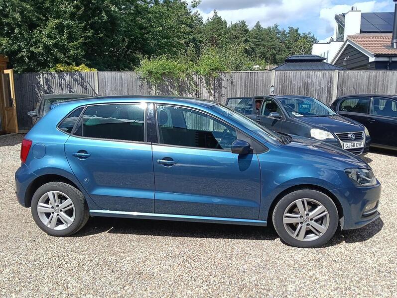 Volkswagen Polo 1.0 Match Edition Hatchback 5dr Petrol Manual Euro 6 (s/s) (75 ps) - U13873
