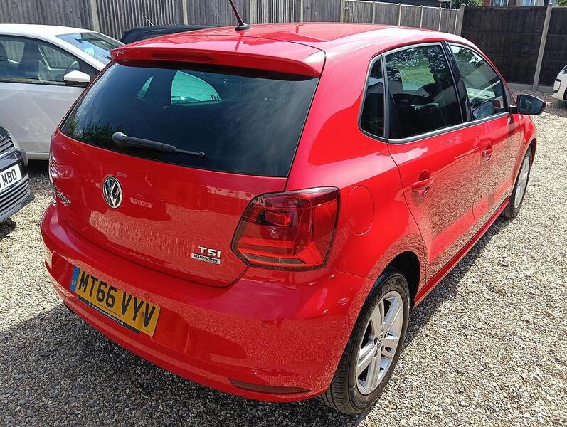 Volkswagen Polo 1.2 TSI BlueMotion Tech Match Hatchback 5dr Petrol Manual Euro 6 (s/s) (90 ps) - U13877