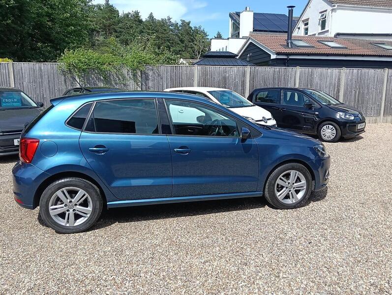 Volkswagen Polo 1.2 TSI BlueMotion Tech Match Edition Hatchback 5dr Petrol DSG Euro 6 (s/s) (90 ps) - U13878