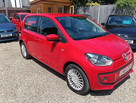 2014 volkswagen up! 1.0 high up! hatchback 5dr petrol manual euro 5 (75 ps) 2014 77,595 mls 1.0 manual petrol £3,975... photo