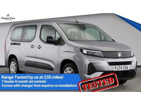 Vauxhall Combo Life Electric 1.5 B180d AMG Line (Premium) MPV 5dr Diesel 7G-DCT Euro 6 (s/s) (109 ps)