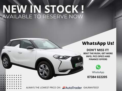 DS AUTOMOBILES DS 3 CROSSBACK 1.0 T-GDi MHEV Premium SUV 5dr Petrol Hybrid DCT Euro 6 (s/s) (120 ps)