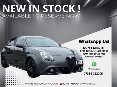 Alfa Romeo Giulietta 50kWh Shine Plus Hatchback 5dr Electric Auto (7.4kW Charger) (136 ps)