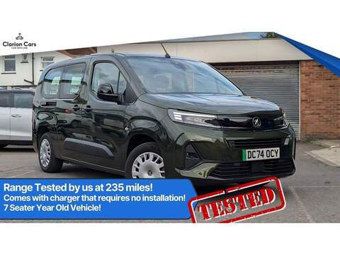 Vauxhall Combo Life Electric 1.4i Turbo SE MPV 5dr Petrol Auto Euro 6 (120 ps)