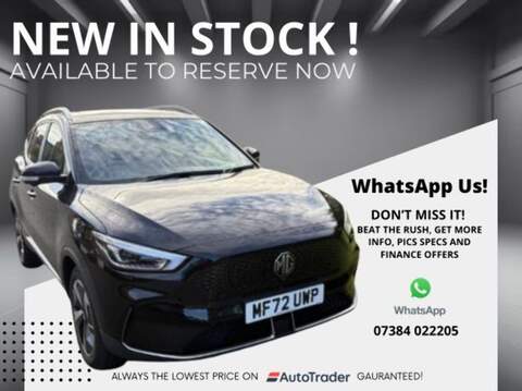 MG MG ZS E-TENSE 50kWh Bastille Crossback 5dr Electric Auto (136 ps)