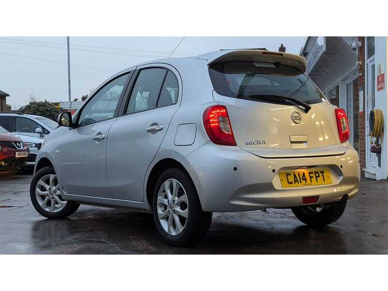 Nissan Micra 1.2 Acenta Hatchback 5dr Petrol CVT Euro 5 (80 ps) - U11263