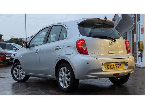 Nissan Micra 1.2 Acenta Hatchback 5dr Petrol CVT Euro 5 (80 ps) - U11263