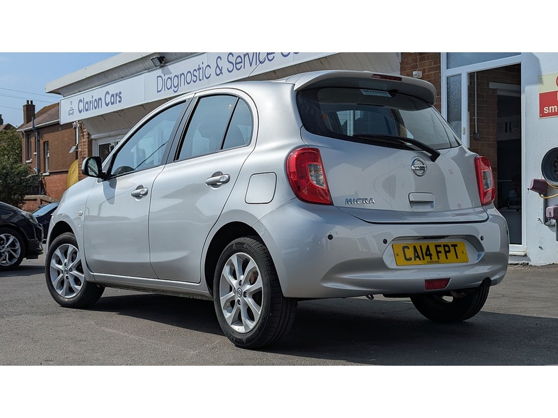Nissan Micra 1.2 Acenta Hatchback 5dr Petrol CVT Euro 5 (80 ps) - U11263
