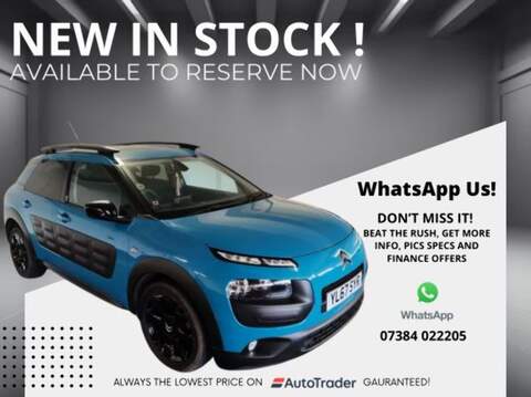Citroen C4 Cactus 1.6 One Hatchback 3dr Petrol Manual Euro 5 (98 ps)