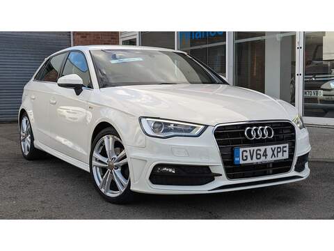 Audi A3 2.0 TDI S line Sportback 5dr Diesel S Tronic quattro Euro 6 (s/s) (190 ps)