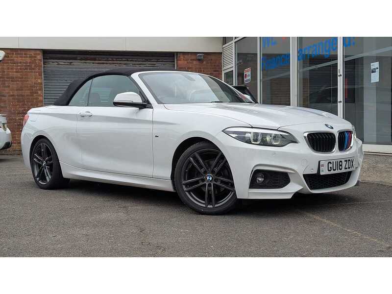 BMW 2 Series 1.5 218i M Sport Convertible 2dr Petrol Manual Euro 6 (s/s) (136 ps) - U11363