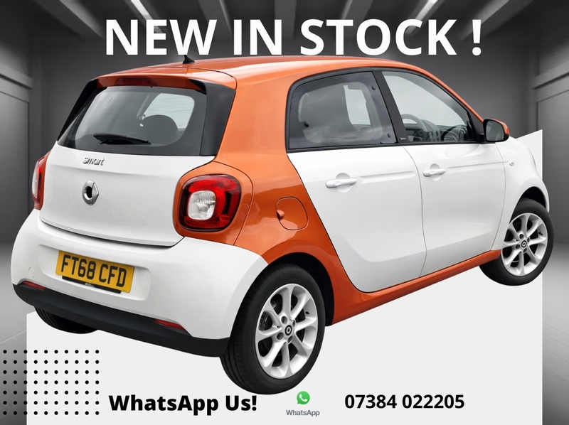 Smart forfour 1.0 Passion Hatchback 5dr Petrol Manual Euro 6 (s/s) (71 ps) - U11489