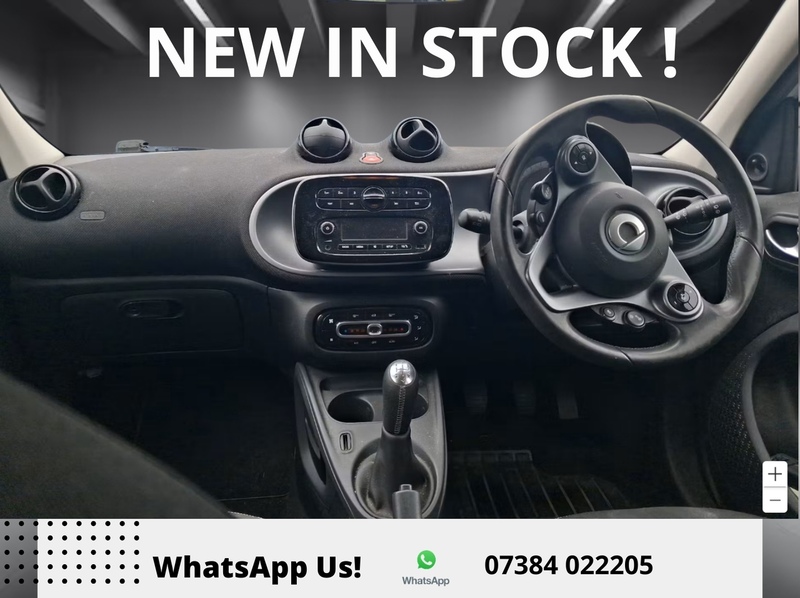Smart forfour 1.0 Passion Hatchback 5dr Petrol Manual Euro 6 (s/s) (71 ps) - U11489