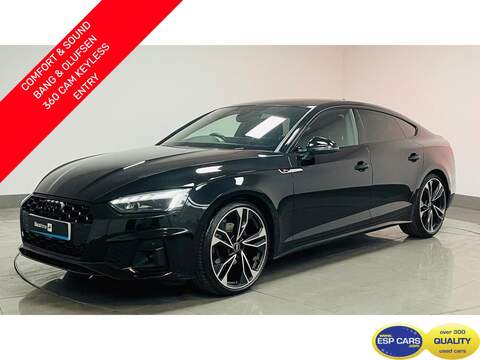 Audi A5 2.0 TFSI Sportback 5dr Petrol S Tronic quattro Euro 6 (s/s) (310 ps)