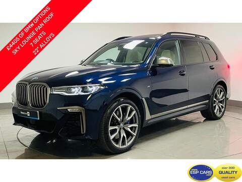 BMW X7 3.0 30d MHT M Sport SUV 5dr Diesel Hybrid Auto xDrive Euro 6 (s/s) (286 ps)
