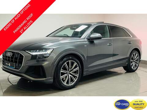 Audi Q8 3.0 TDI V6 50 Black Edition SUV 5dr Diesel Tiptronic quattro Euro 6 (s/s) (286 ps)