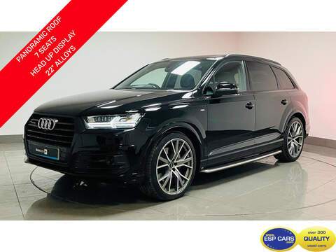 Audi Q7 3.0 TDI V6 50 Black Edition SUV 5dr Diesel Tiptronic quattro Euro 6 (s/s) (286 ps)