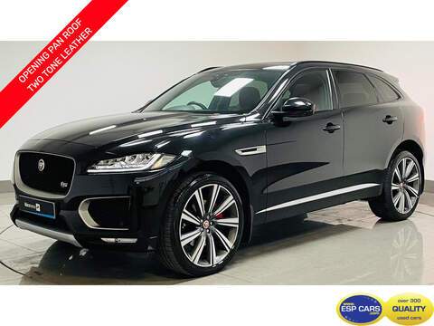 Jaguar F-PACE 3.0 V6 Chequered Flag Coupe 2dr Petrol Auto Euro 6 (s/s) (340 ps)