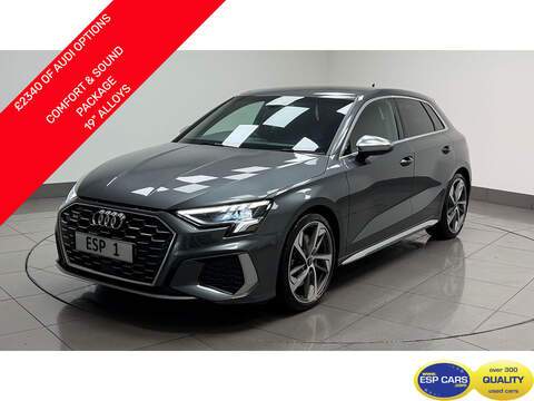 Audi S3 2.0 TFSI 45 Black Edition Coupe 3dr Petrol S Tronic quattro Euro 6 (s/s) (245 ps)