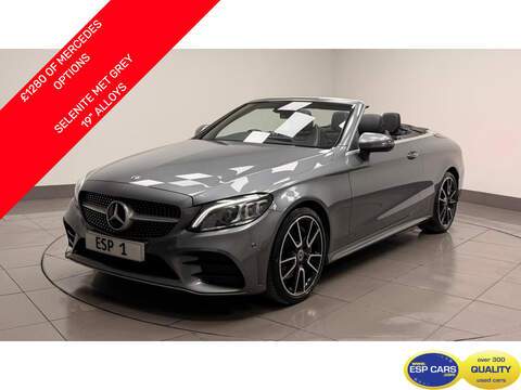 Mercedes-Benz C Class C 220 D Amg Line Premium Plus Convertible 2.1 Automatic Diesel