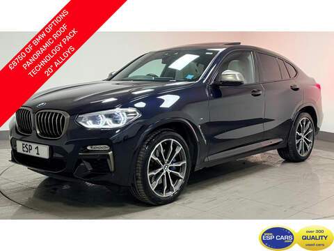 BMW X4 3.0 40i M Sport SUV 5dr Petrol Auto xDrive Euro 6 (s/s) (340 ps)
