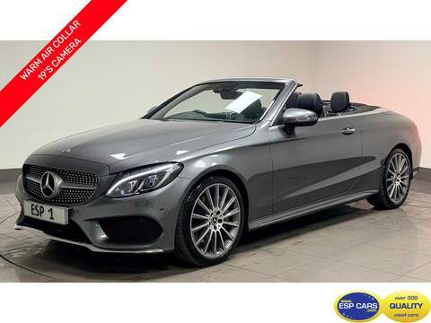 Mercedes-Benz C Class 2.0 C300d AMG Line (Premium) Cabriolet 2dr Diesel G-Tronic+ Euro 6 (s/s) (245 ps)