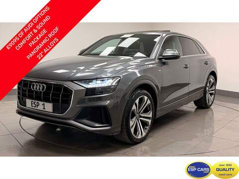Audi Q8 2.0 TDI 40 Black Edition Estate 5dr Diesel S Tronic quattro Euro 6 (s/s) (204 ps)