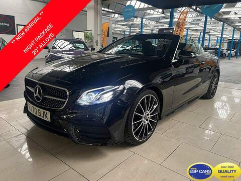 Mercedes-Benz E Class 2.0 420d MHT M Sport Convertible 2dr Diesel Hybrid Auto Euro 6 (s/s) (190 ps)