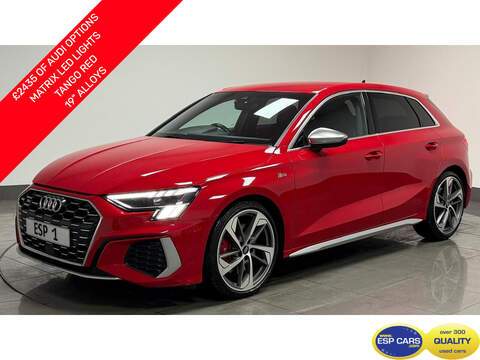 Audi S3 2.0 TFSI Black Edition Sportback 5dr Petrol S Tronic quattro Euro 6 (s/s) (310 ps)