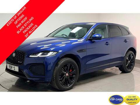 Jaguar F-PACE 2.9T V6 GPF S SUV 5dr Petrol TiptronicS 4WD Euro 6 (s/s) (440 ps)