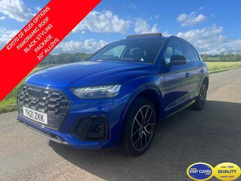 Audi Q5 3.0 TDI V6 50 Black Edition SUV 5dr Diesel Tiptronic quattro Euro 6 (s/s) (286 ps)