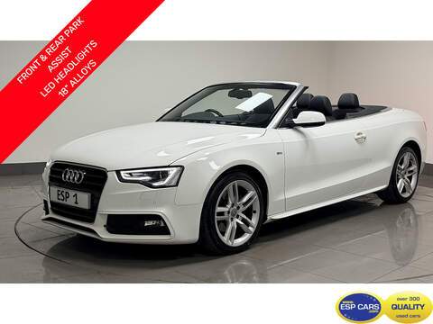 Audi A5 Cabriolet 2.0 TDI 40 Black Edition Estate 5dr Diesel S Tronic quattro Euro 6 (s/s) (204 ps)