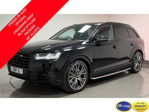 Audi Q7 2.0 TFSI 45 S line SUV 5dr Petrol S Tronic quattro Euro 6 (s/s) (265 ps)