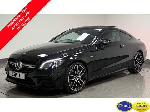 Mercedes-Benz C Class 2.0 GLC43h AMG Night Edition (Premium Plus) SUV 5dr Petrol Hybrid G-Tronic+ 4MATIC Euro 6 (s/s) (421 ps)